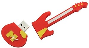 8GB Red Electric Guitar Shape Designer Fancy Pen Drive (Red) price in India.