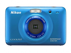 Nikon COOLPIX S30 Camera (Blue ) price in India.