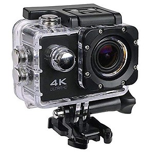 Mabron 4K Ultra HD Water Resistant Sports WiFi Action Camera with 2 Inch Display (16MP, Black) price in India.