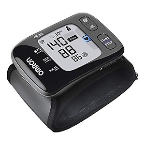 Omron HEM 6232T Travel-Friendly & Compact Wrist Blood Pressure Monitor - Portable Digital BP Machine for On-the-Go Monitoring price in India.