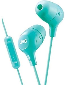 JVC HAFX38MG Marshmallow Earphones With Microphone & In-line Remote (Green) price in India.