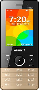 ZEN M72 Style Dual SIM With Selfie Camera Feature Phone price in India.
