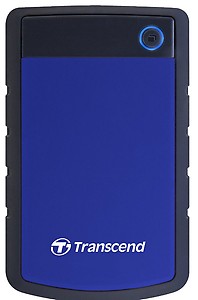 Transcend H3P 2 TB External Hard Disk Drive (HDD)  (Purple & Black) price in India.