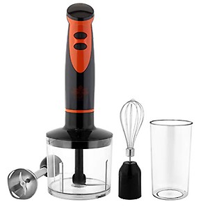 BMS LIFESTYLE Ultra-Stick 500w Immersion Multi-Purpose Hand Blender Heavy Duty Copper Motor Brushed 304 Stainless Steel with Whisk, Milk Frother Attachments price in India.