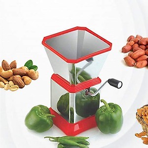 HARI KRISHNA Stainless Steel Onion, Chilly, Dry Fruit & Vegetable Cutter Chopper price in India.