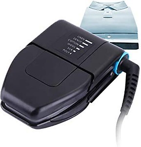 Portable Compact Touch-up Foldable Travel Iron for Dry Clothes with Long Cable (Multicolour) price in India.