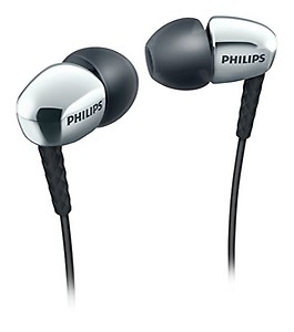 Philips She3900Sl00 Wired Earphones Silver And Black price in India.