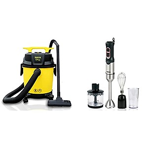 INALSA Wet and Dry Vacuum Cleaner for Home,10 ltr Capacity,1200 W, 17 kPa Suction , Blower Function, , HEPA Filter, Wet Vacuum Cleaner for Sofa, House Cleaning Machine,Vaccine Cleaner for Home(WD 10) price in India.