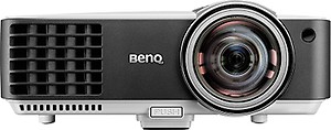BenQ MW824ST (3200 lm / 2 Speaker) Projector  (Silver & Black) price in India.