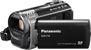 Panasonic SDR-T55 Camcorder Camera(Black) price in India.