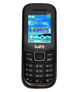 DAPS 7440 (1.8 screen ,1000 mAh Battery, Bluetooth, WAP, FM Radio, BIS Certified) price in India.
