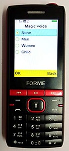 FORME Duos N1 Dual SIM (Black) price in India.
