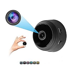 IBS Mini Spy WiFi Magnetic HD 1080P Wireless Security Camera with Motion Security (Color-Black) IBSMC01 price in India.