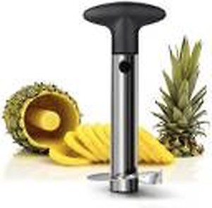 SNEPCOM Stainless Steel Pineapple Cutter and Peeler Fruit Peeler Slicer Cutter Machine Kitchen Cutter Knife price in India.