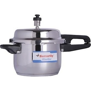 Butterfly Blueline S.steel Induction Based Pressure Cooker - 3 Ltrs