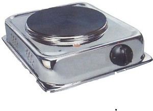 Aadya's Gallery Hot Plate (Tava Type) With Regulator 1500w Induction Cooktop(Silver, Push Button) price in India.