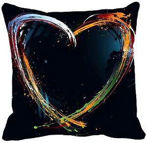 meSleep Warner Brother Digitally Printed Super Man Cushion Cover - Multicolor (WBsm-S-04) price in India.