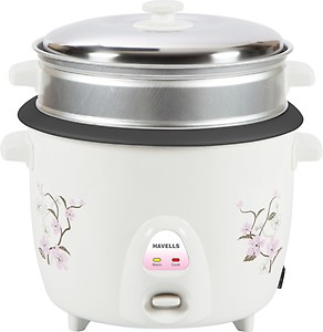 Havells Riso 1.8-Litre 700-Watt Electric Rice Cooker price in India.