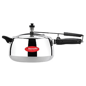 BUTTERFLY PEARL PLUS 3LTR PRESSURE COOKER price in India.