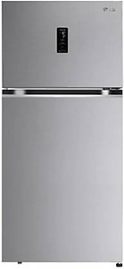 LG 340 L Frost Free Double Door 3 Star Convertible Refrigerator  (Shiny Steel, GL-T342VPZX) price in India.