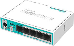 MikroTIK RB750r2 Hex lite 5 Port Wired Ethernet Router
