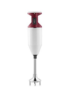 USHA Plastic Sure Blend 125 Watts Hand Blender (White, Red With Sparkle Finish) price in India.