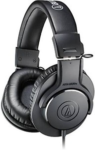 Audio-Technica Ath-M20X Wired Over Ear Headphones Without Mic (Black) price in .