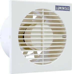 Luminous Vento Axial 100 mm Exhaust Fan For Kitchen, Bathroom, Office with Less Wattage, Noiseless Operation and Plastic Body (White) price in India.