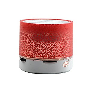 music mini speaker Buddy Jack Series Mini Bluetooth Speaker With USB Port / Memory card Slot with Disco Lights Awesome Effects-MM-021-BT-RED price in India.