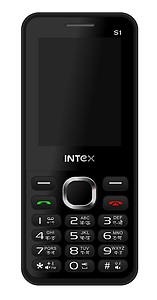 Intex Turbo S1 Dual SIM Mobile Phone - (Black) price in India.