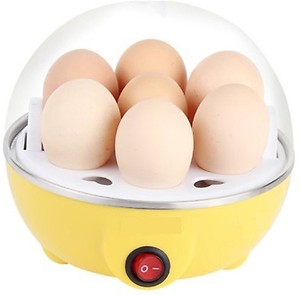 HSR Egg Boiler Electric Automatic Off 7 Egg Poacher for Steaming, Cooking Also Boiling and Frying, Multi Colour price in India.