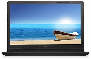 Dell Inspiron 3558 Notebook (5th Gen Intel Core i3-4GB RAM- 1TB HDD- 39.62 cm(15.6)- Ubuntu) (Black) price in India.
