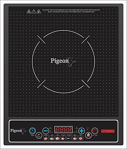 Pigeon Rapido Cute Induction Cooktop  (Black, Push Button) price in .