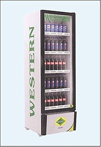 WESTERN Src 380-Gl Visi Cooler Single And Glass Door, Commercial 5 Star Automatic Refrigerator (380 L, Black) price in India.