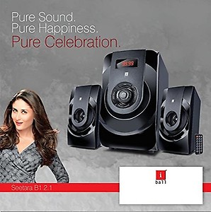 iBall IBALL-SPK 2.1 Channel Multimedia Speakers price in India.