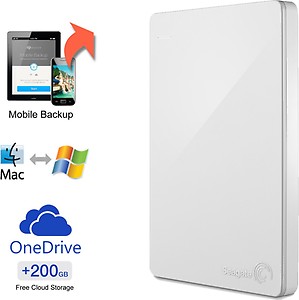 Seagate Backup Plus Slim 2 TB Wired HDD External Hard Drive