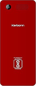 Karbonn K Phone Joy (Red Black) price in .