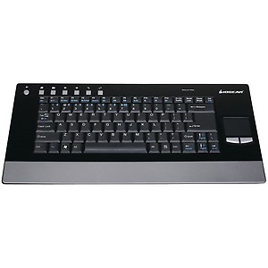 IOGEAR Multi-Link Bluetooth Keyboard with Touchpad GKM611B (Black/Grey) price in India.