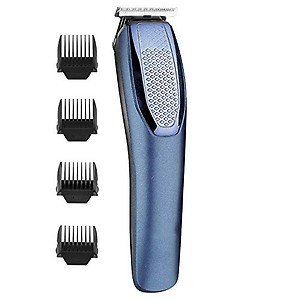 GADGETRONICS Battery Powered Beard Trimmer For Men,Professional Beard Trimmer For Man With 4 Trimming Combs, 45 Min Cordless Use, Trimmer For Private Parts,Pubic Hair Trimmer, Blue price in India.