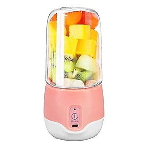 Buxtronix Portable Blender, USB Rechargeable, Travel Mini Personal Blender for Shakes and Smoothies, with 17 oz Blender Bottles, Waterproof, Small Juicer Cup Mixer Electric Smoothie Blender Maker price in India.