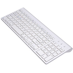 BATTOP Ultra Slim Universal Bluetooth Keyboard with Full number Keys for iOS / Windows / Android - iPad Air, iPad 4 / 3 / 2, iPad Mini 3 / 2 / 1, iPhone 6 / 6 Plus , iPhone 5S /5C /5 , Galaxy Tab ,Galaxy Note, Surface ,Kindle Fire or other Tablets PC and Smartphone price in India.