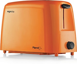 Pigeon PG-01 750 W Pop Up Toaster(Orange) price in India.