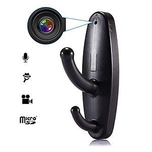 AGPtek Imported from Koria HD Plus HD Clothes Hook Hanger Spy Hidden Camera DVR Video Recorder Motion Detection Cam price in India.