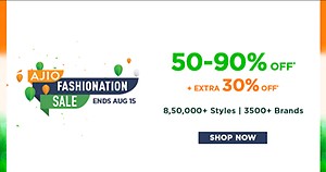 Ajio Fashionation Sale 50-90% Off