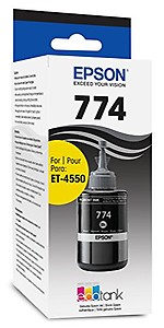 Epson T774120 EcoTank Pigment Black Ink Bottle price in .