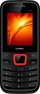 Lava KKT Prime (Black-Red) price in India.