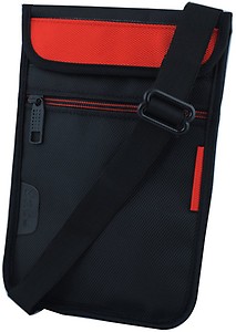 Saco Pouch for Tablet Datawind UbiSlate 7CX ? Bag Sleeve Sleeve Cover (Orange)  (Black, Orange) price in India.