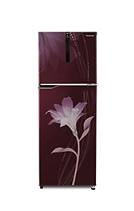 Panasonic 270 L Inverter 3 Star Frost Free Double Door Refrigerator (Lily Floral Wine, NR-BG271PLW3) price in India.