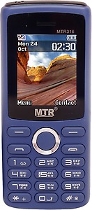 MTR Mt-316 Dual Sim 1.8 Screen Phone (White Colour) price in India.