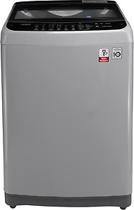 LG 6.5 kg Fully automatic top load Washing machine - T7577NEDLJ , Middle free silver/ deep brown price in India.
